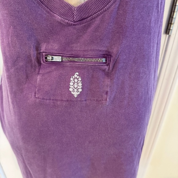 FP Movement Purple Open Back Mini Dress XS | Activewear Tank Dress NWOT - Picture 3 of 10